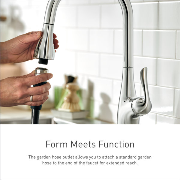 Moen Arbor Pulldown Laundry Faucet Wayfair